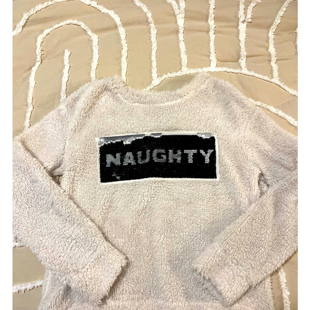 Reversible Sequin Christmas Sweater